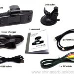 1.5 inch hd LCD Car DVR with GPS logger G-sensor 2