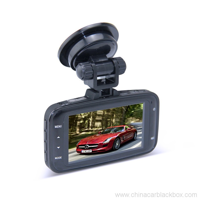 Dual Camera G-Sensor 140 degrees wide Angle Car DVR