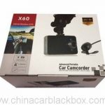 Metal Case HD 720P Dual Lens Car DVR 3