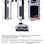 5 Mage pixels CMOS Ambarella solution hd 1080p car dvr 7