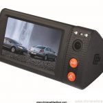 Dual Camera Car Blackbox DVR With 3 Inch Touchscreen GPS Logger And 3D G-Sensor