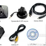 CAR DVR with Ambarella solution with GPS G-SENSOR and best night vision 5