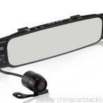 Three cameras Omnibearing shooting rearview mirror car black box 4
