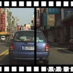 Three cameras Omnibearing shooting rearview mirror car black box 6