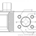 Slide Design FULL HD 1080p Car DVR 2