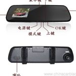car rearview mirror camera dvr Recorder HD Car DVR w/Motion Detection 4