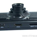 Dual Lens Car DVR with Separate Camera HD 720P G-Sensor 4 IR LED 3