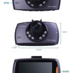 Car dvr dash cam dvr recorder Night vision wide angle Full HD 1080P car black box 2
