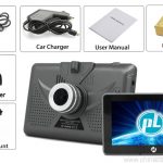 4.5 inch android tablet gps navigation 854×480 IPS screen bluetooth wifi fm gps car dvr 5