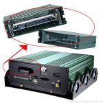 4 channel HD CAR DVR 4