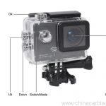 Full HD Real 4k Ultra HD Wifi Sports Action Camera with 24fps 3