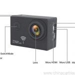 Full HD Real 4k Ultra HD Wifi Sports Action Camera with 24fps 6