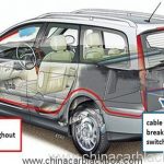 Mini Full HD Car camcorder Dual lens car dvr 2
