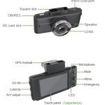 Mini Full HD Car camcorder Dual lens car dvr 3