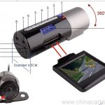 Dual Car Dash Camera HD Car DVR Black Box 3