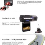 Dual Car Dash Camera HD Car DVR Black Box 8