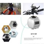 360 Mini WiFi Panoramic Video Camera 4K 16MP Photo 3D Sports DV DVR 5