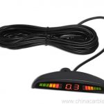 Car LED Parking Sensor Kit Display 4 Sensors 4