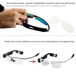 WEAR Smart Glasses Polarized Sunglasses Wireless Bluetooth 4.0 Video Recorder DVR 2