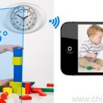 IP Clock Camera with 10 units LED Night Vision 5