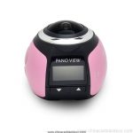 2.4 G waterproof remote control action camera 0.96 inch OLED 4