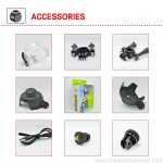 Waterproof full hd 1080p sport camera 210 degree wide lens 7